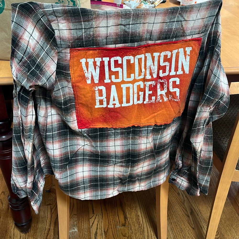 University of Wisconsin flannel